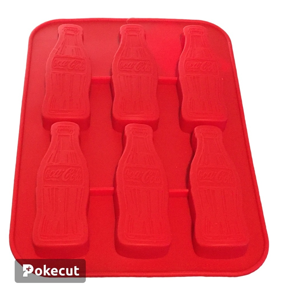 Coca Cola Red Silicone Mold